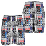 Skate Board Pattern Print Design 04 Men Shorts