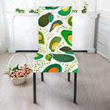 Avocado Design Pattern Dining Chair Slipcover