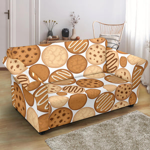 Various Cookie Pattern Loveseat Couch Slipcover