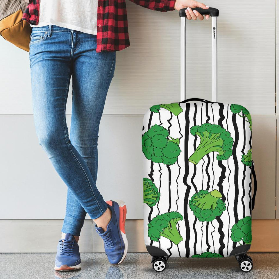 Cool Broccoli Pattern Cabin Suitcases Luggages