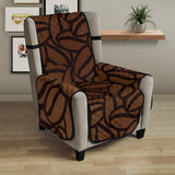coffee bean pattern Chair Cover Protector