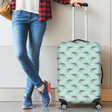 Kangaroo Pattern Background Cabin Suitcases Luggages