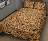Bengal tigers pattern Quilt Bed Set