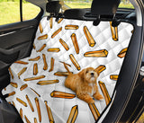 French Fries Potato Pattern Dog Car Seat Covers