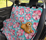 3D Sakura Cherry Blossom Pattern Dog Car Seat Covers