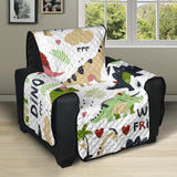 Cute dinosaurs pattern Recliner Cover Protector