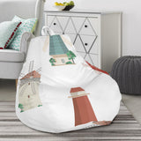 Windmill Design Pattern Bean Bag Cover