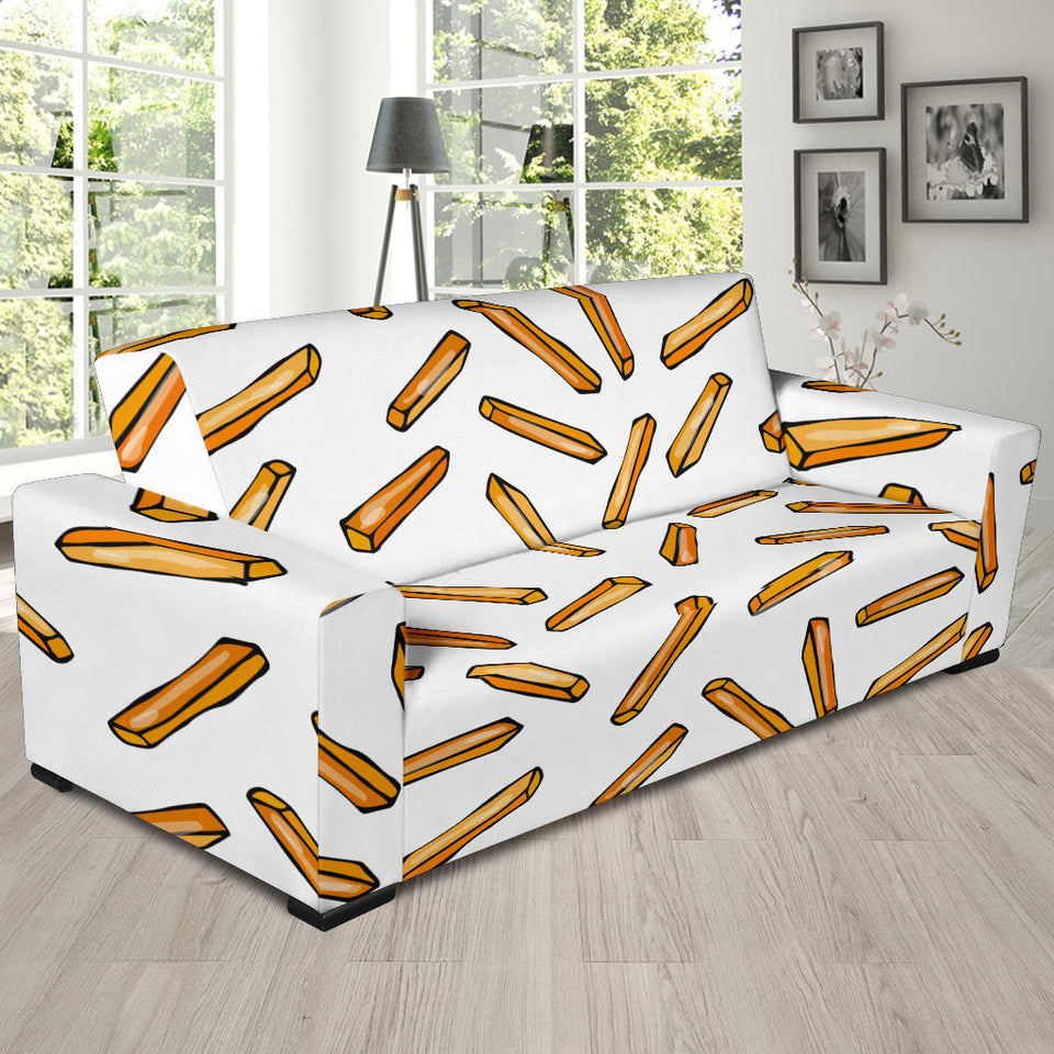French Fries Potato Pattern Sofa Slipcover