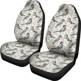 Pigeon Pattern Print Design 04 Universal Fit Car Seat Covers
