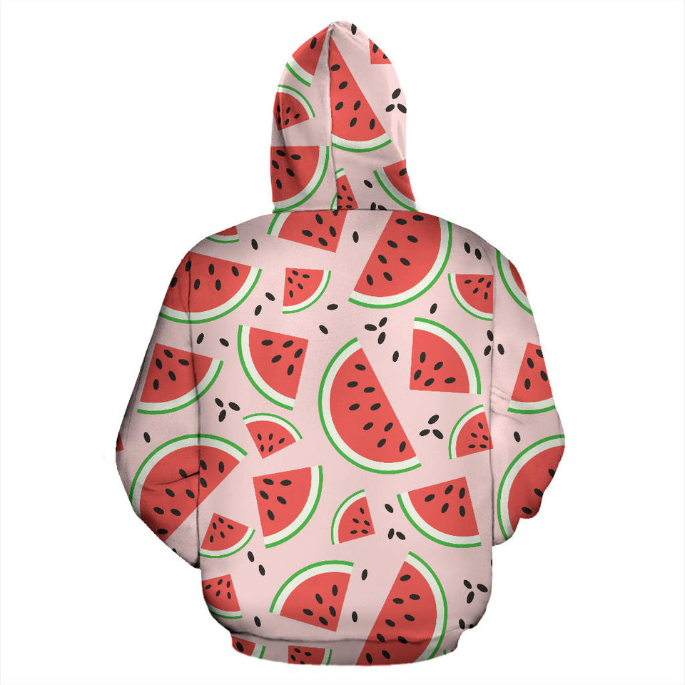 Watermelon Pattern Men Women Pullover Hoodie