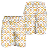 Horseshoes Pattern Print Design 03 Men Shorts