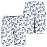 Pigeon Pattern Print Design 03 Men Shorts