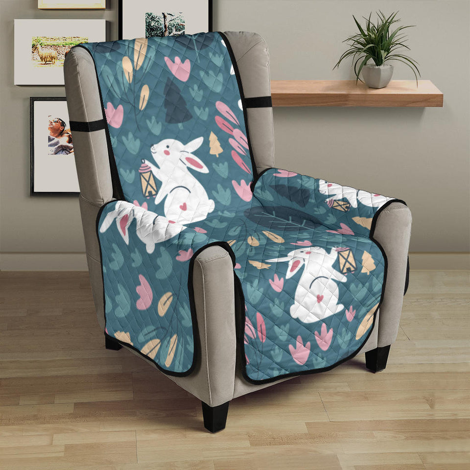 Cute rabbit pattern Chair Cover Protector