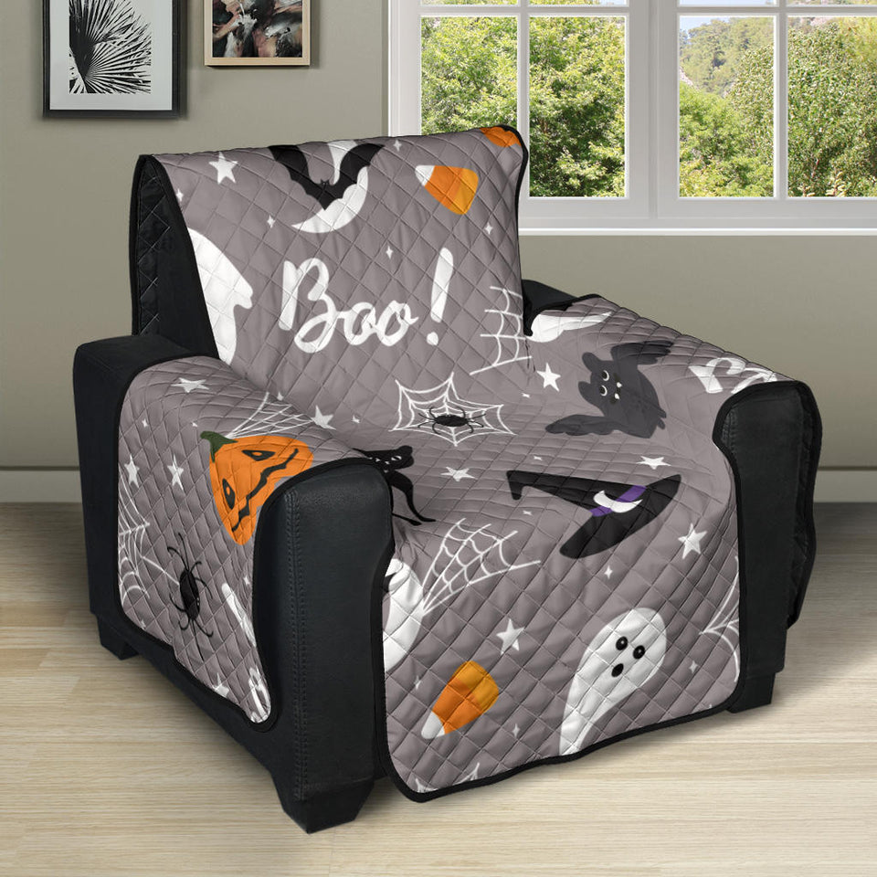 Halloween design pattern Recliner Cover Protector