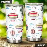 Hot Air Balloon Pattern Tumbler