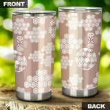 Beautiful Hexagon Japanese  Pattern Tumbler
