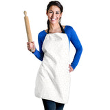 Arabic White Pattern Adjustable Apron