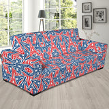 Eiffel Tower Pattern Print Design 02 Sofa Slipcover