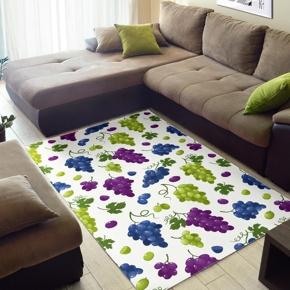 Grape Pattern Area Rug