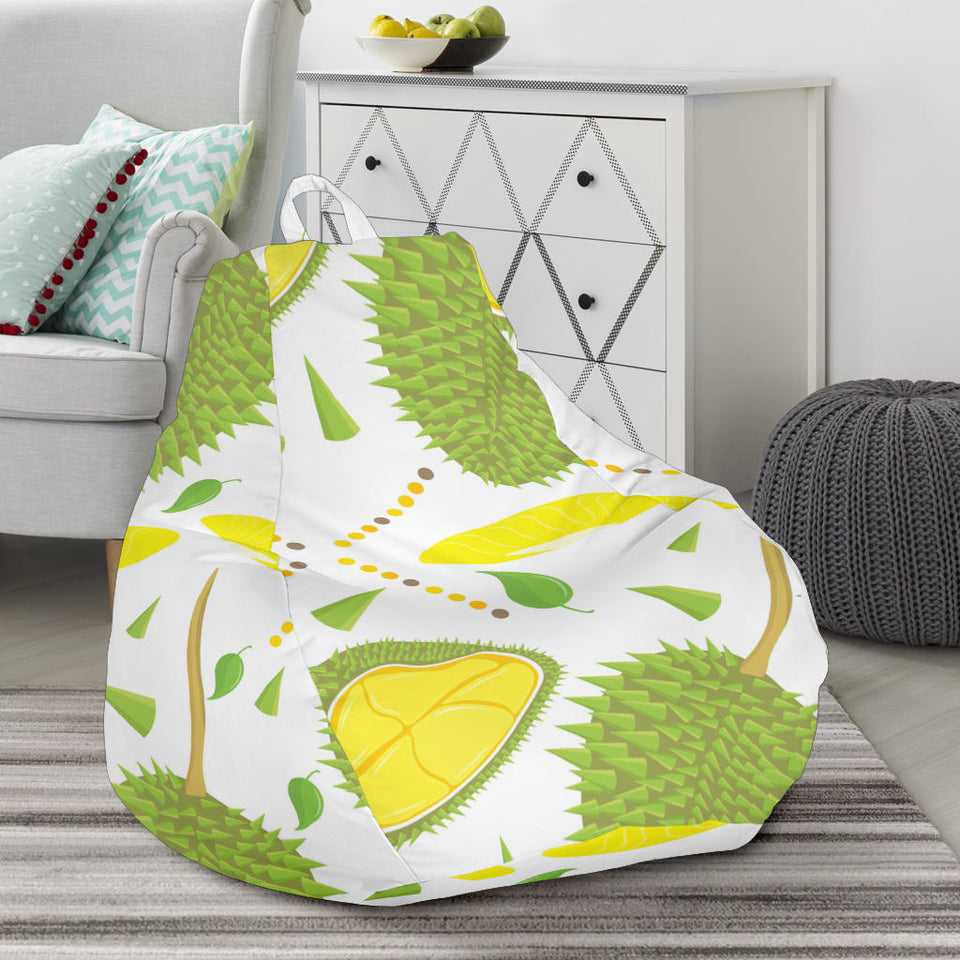 Durian Pattern Background Bean Bag Cover