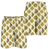 Lion Pattern Print Design 02 Men Shorts