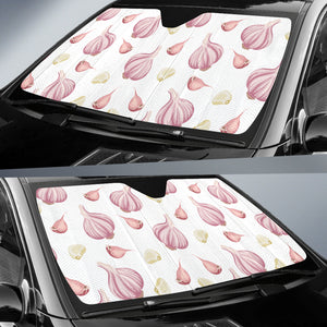 Garlic Pattern Car Sun Shade