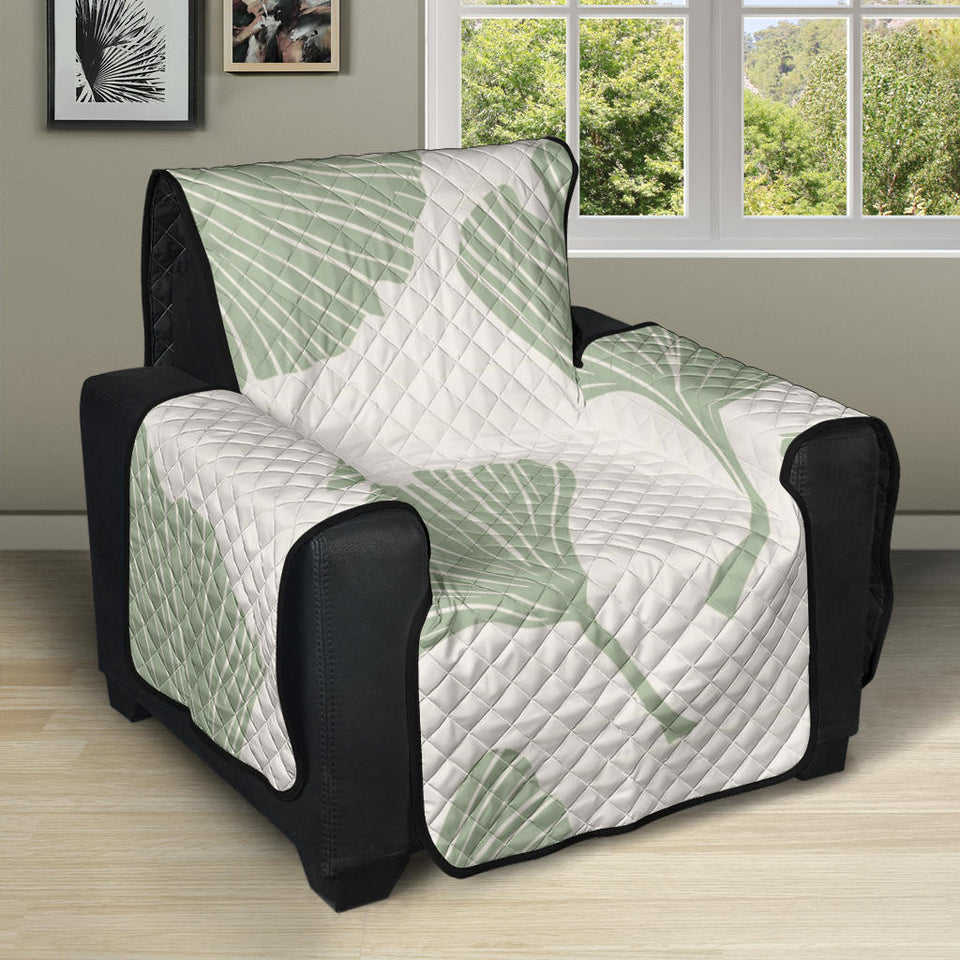 Ginkgo leaves pattern Recliner Cover Protector