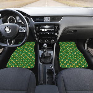 Horseshoes Pattern Print Design 05 Front Car Mats