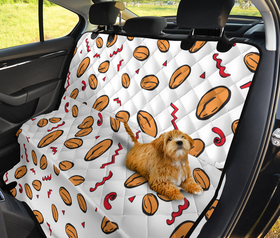 Peanuts Pattern Background Dog Car Seat Covers