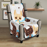 Cute Chihuahua dog pattern Chair Cover Protector