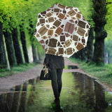 American Football Ball Pattern Umbrella