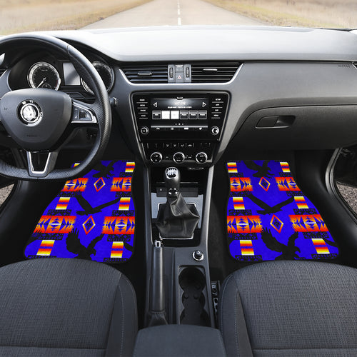 Eagle Blue Front Car Mats (Set Of 2)