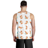 Cute Kangaroo pattern Men Tank Top