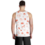 Sushi pattern Men Tank Top