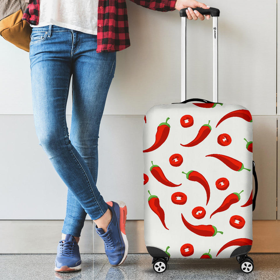 Chili Pattern Luggage Covers