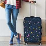Space Pattern With Planets, Comets, Constellations And Stars Cabin Suitcases Luggages