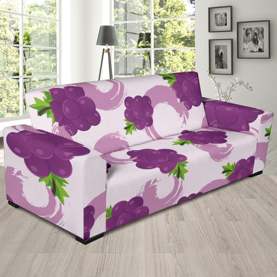 Cute Grape Pattern Sofa Slipcover