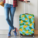 Banana Leaves Banana Design Pattern Luggage Covers