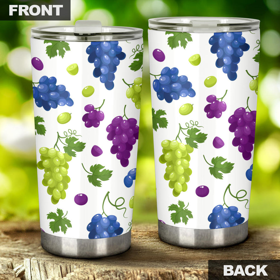 Grape Pattern Tumbler