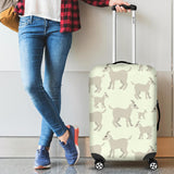 Little Young Goat Pattern Cabin Suitcases Luggages