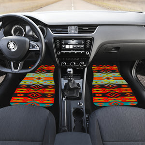 Kiva Psychedelic Front Car Mats (Set Of 2)
