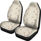 Jack Russel Pattern Print Design 02 Universal Fit Car Seat Covers