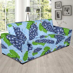 Watercolor Grape Pattern Sofa Slipcover