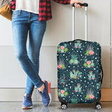 Cactus Glass Terrarium Pattern Luggage Covers