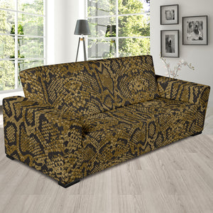 Snake Skin Pattern Sofa Slipcover