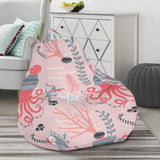Octopus Winter Hat Garland Fish Candy Seaweed Coral Starfish Bean Bag Cover