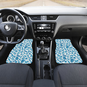 Coral Reef Pattern Print Design 01 Front Car Mats