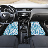 Coral Reef Pattern Print Design 01 Front Car Mats