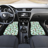 Helicopter Design Pattern Front Car Mats