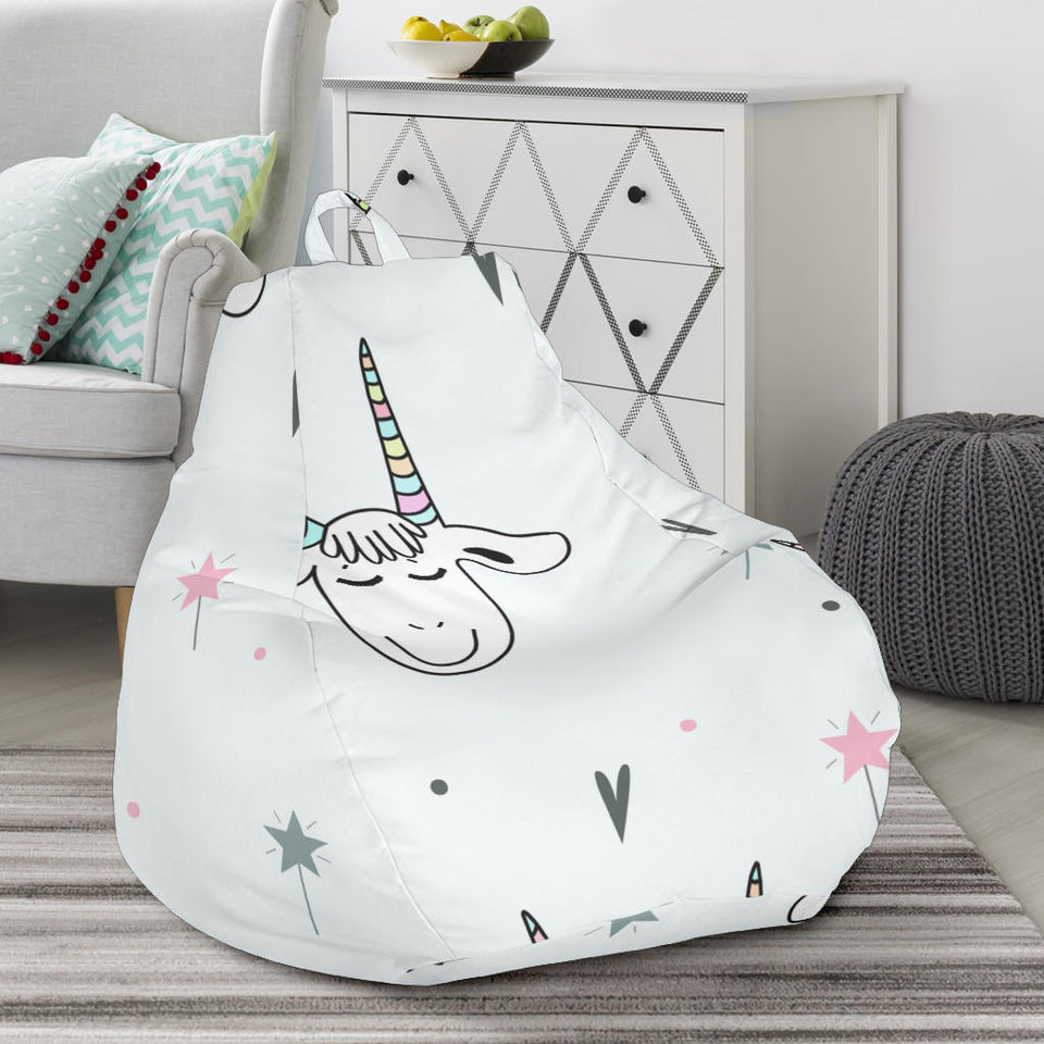 Cute Goat Design Pattern Bean Bag Cover